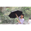 three foldable super light weight uv umbrella